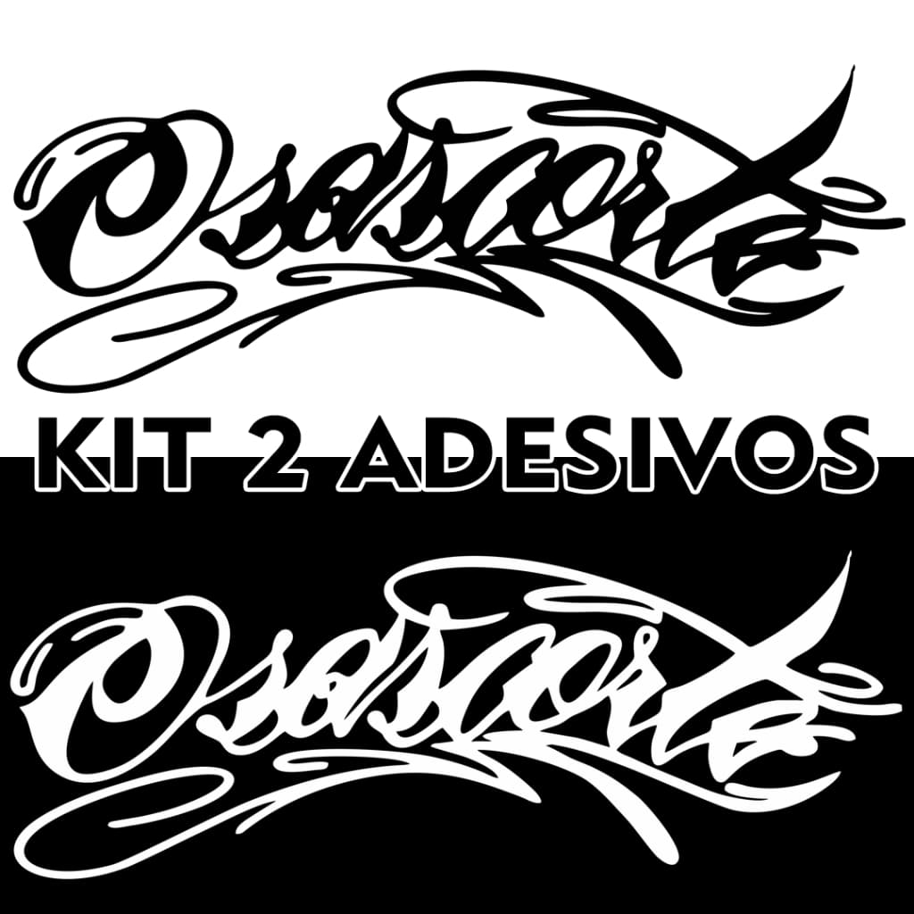 Adesivos Osascorte Moto Capacete Viseira 1 Unidade ou 2 unidades