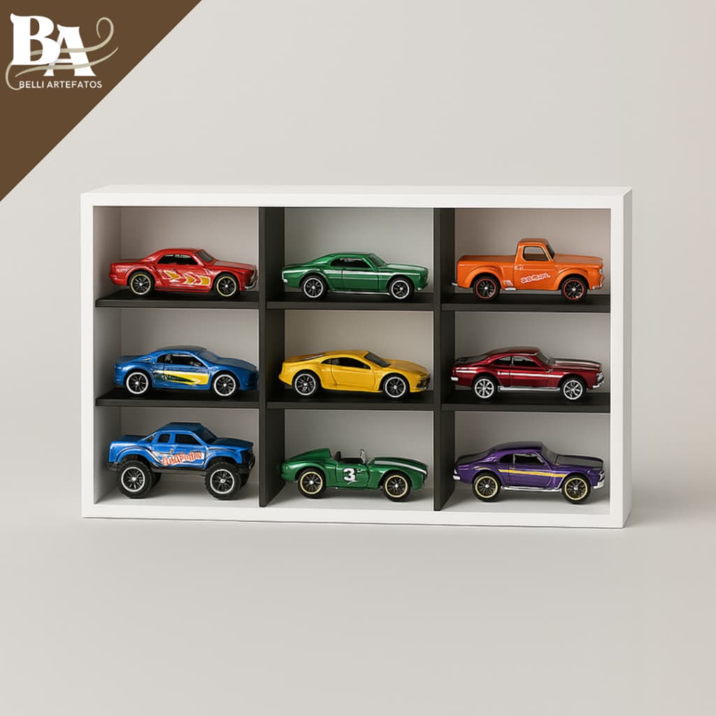 Expositor Hot Wheels Porta Carrinho Suporte Carrinhos