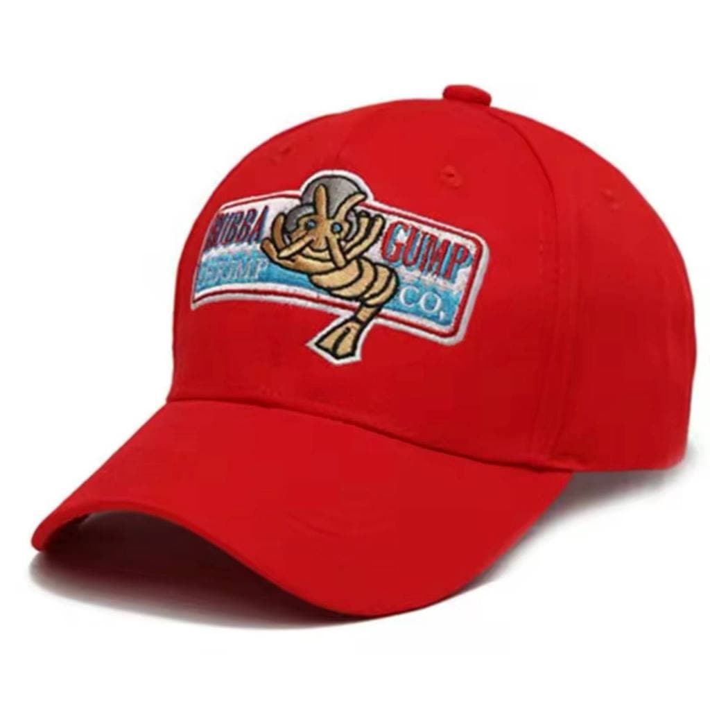 Boné Forest Gump Bubba Gump Shrimp Oficial Baseball Cap 1994 Unissex Corrida Corre Forest