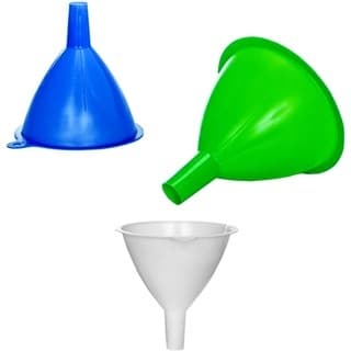 Funil De Plastico Medio Colors 10Cm