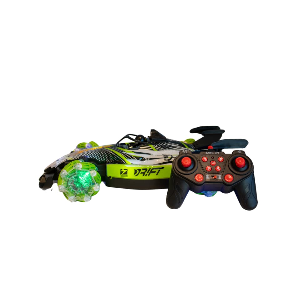 Carrinho de Controle Remoto Formula 1 Com Luzes e Musica Gira 360