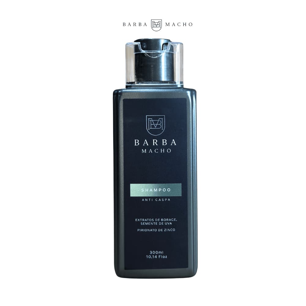 Shampoo Anticaspa - 300ml - Barba Macho