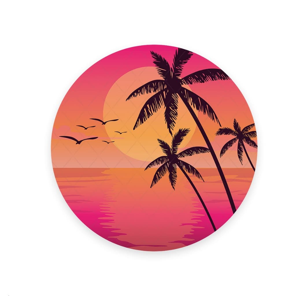 Capas Para Painéis Redondo Sublimados Diversos Modelos Tema Curtindo O Verão E Tardezinha