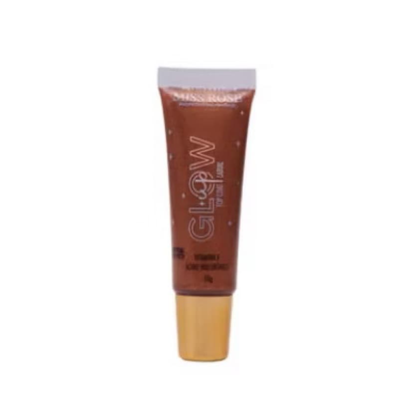 Gloss Labial Top Coat Glow UP - MISS RÔSE Cobre