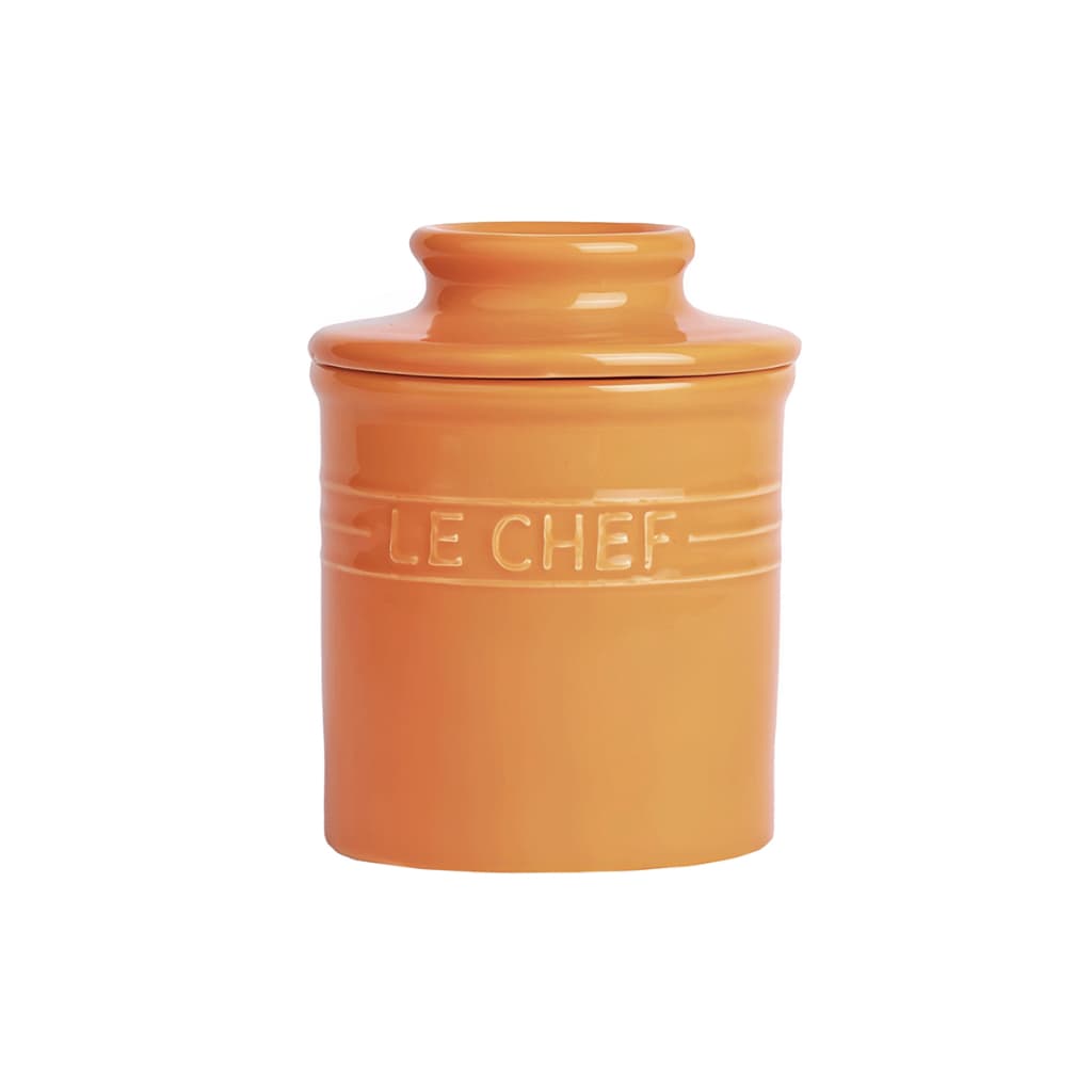 Manteigueira Francesa Le Cheff Em Cerâmica Porta Manteiga