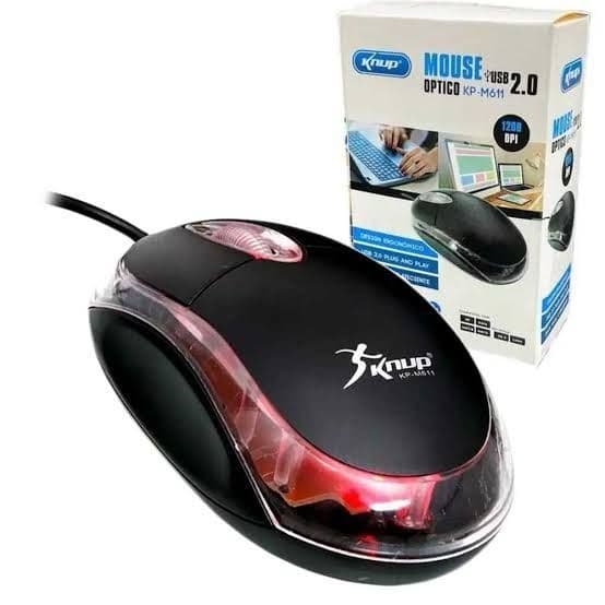 Mouse Óptico USB Knup KP-M611