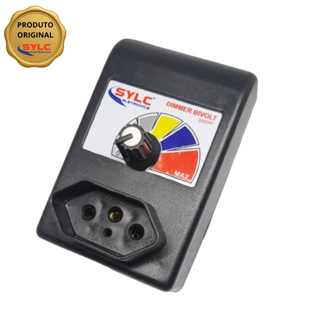 Controlador Eletrônico Bivolt 3500w Dimmer Lixadeiras Politrizes Furadeiras