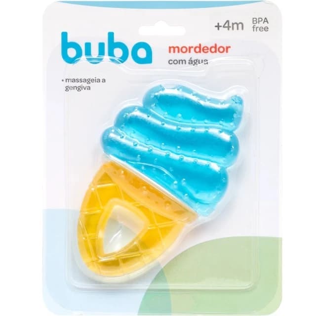 Mordedor de Água buba Mordedor Massageador Dente bebe infantil mordedor