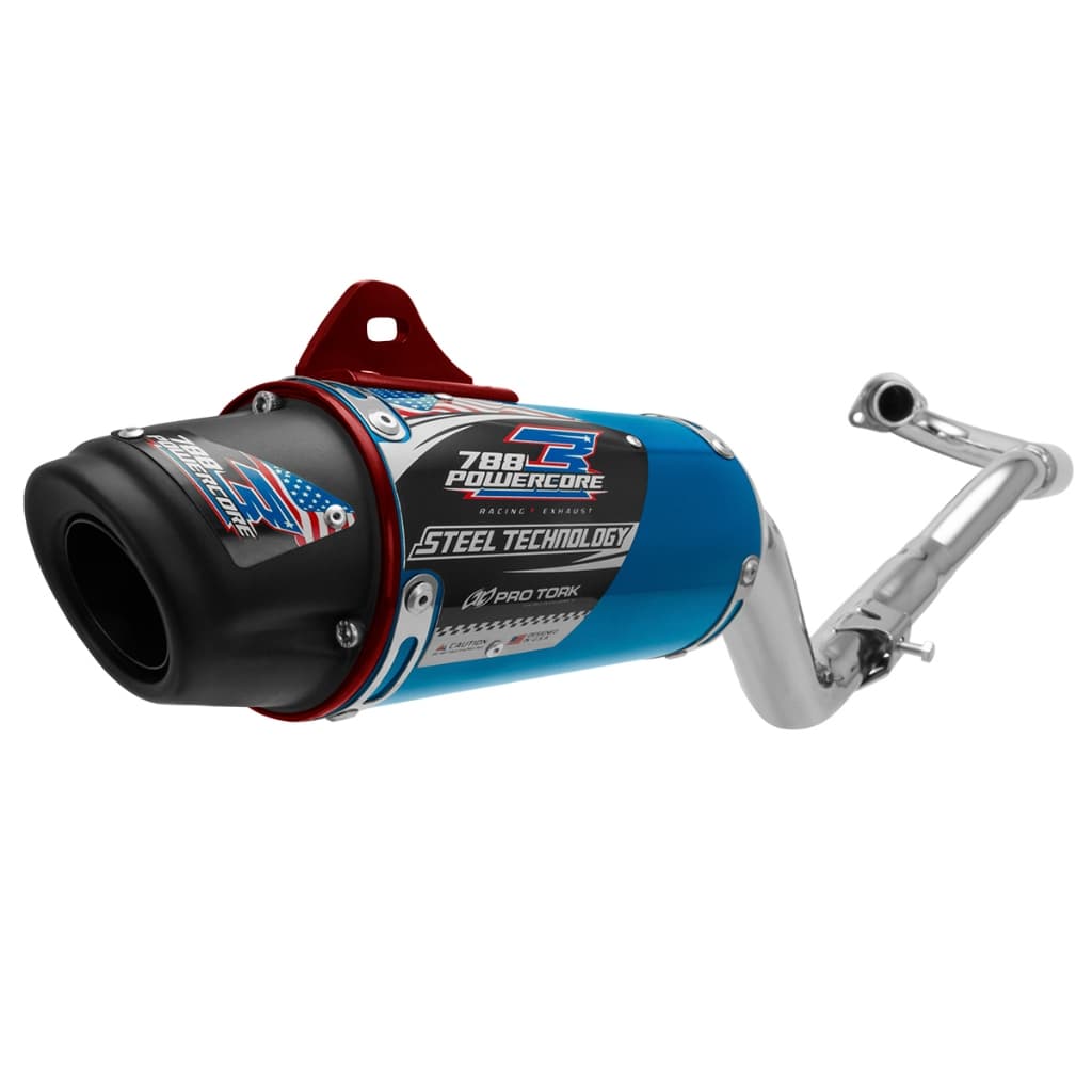 Escapamento Esportivo Moto Pro Tork Powercore 3 Steel Technology XR 250 Tornado 2001 a 2008