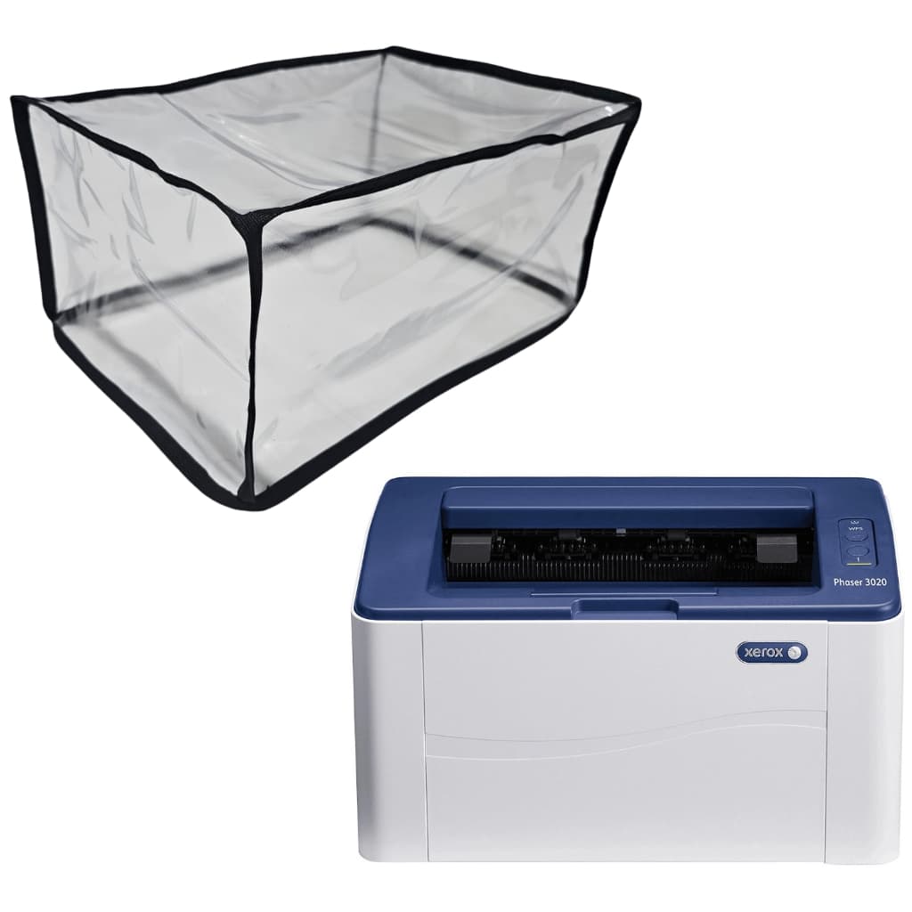 Capa Para Impressora Xerox Phaser 3020 Em Pvc Cristal
