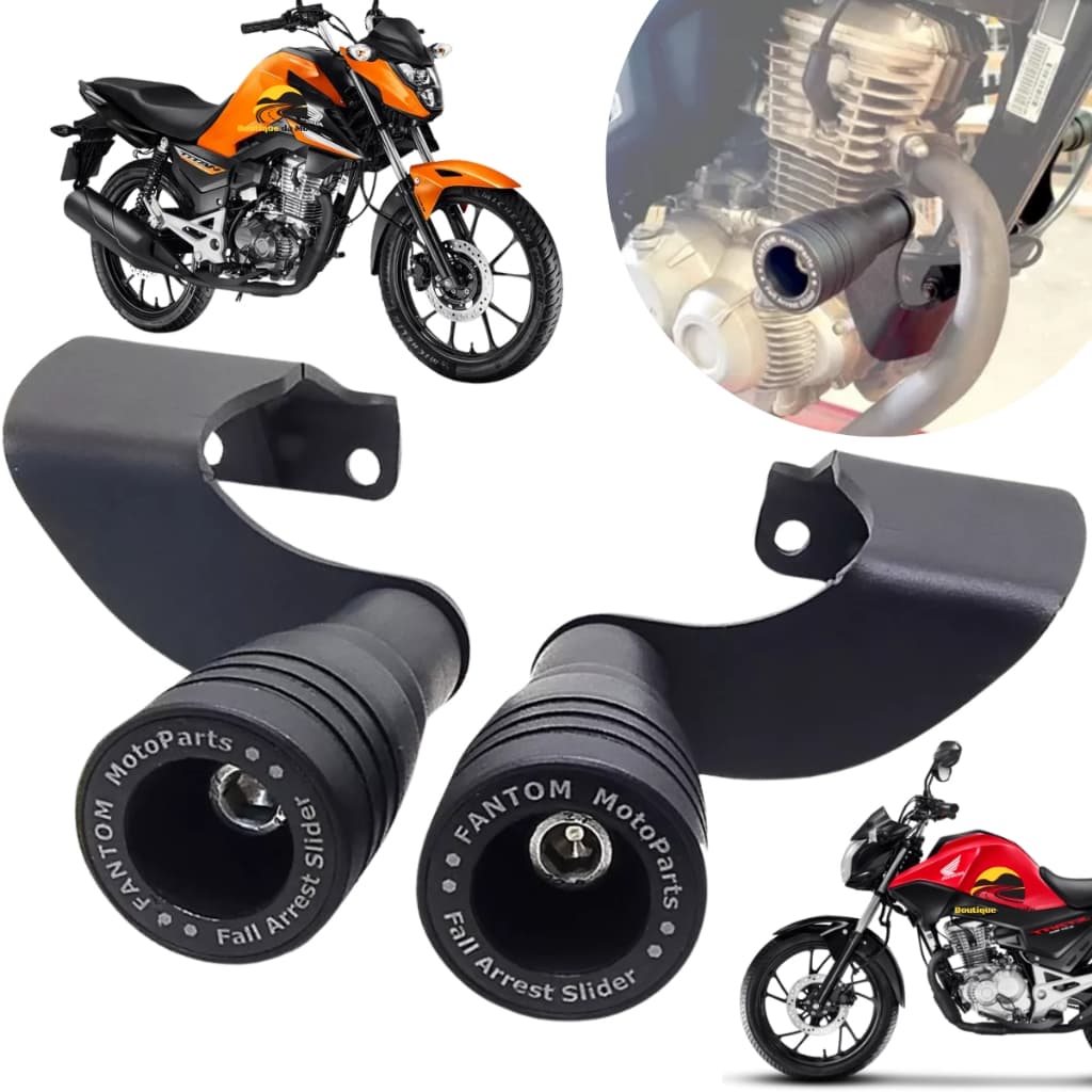 Slider Cg 160 Titan Fan Start Protetor Cg-160 Proteção Honda 2025+