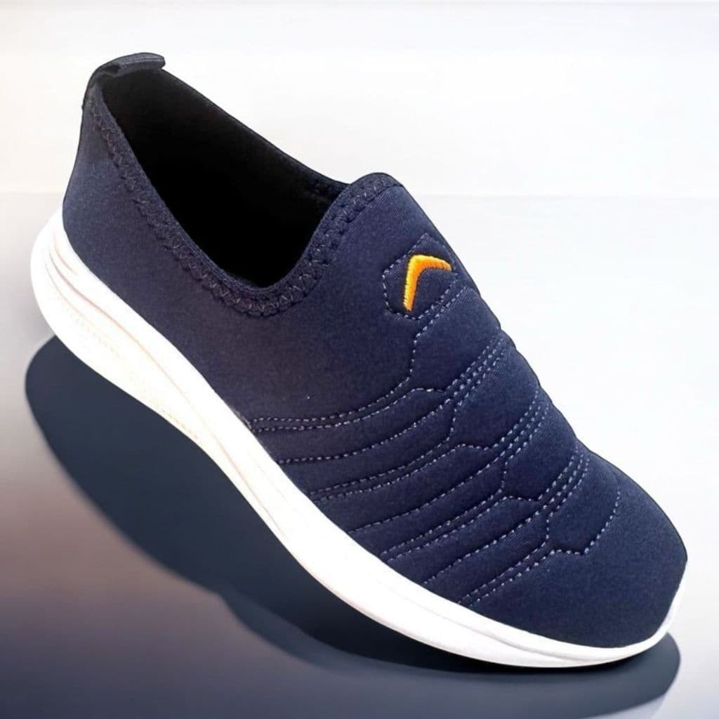 tênis meia caminhada feminino sem cadarço slip on casual academia esportivo  calce fácil feminino ortopédico calce facil