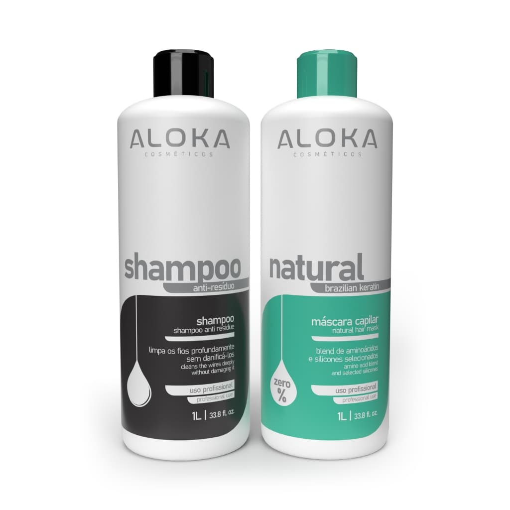 Progressiva Natural Organica Sem Formol Não arde Aloka Cosméticos