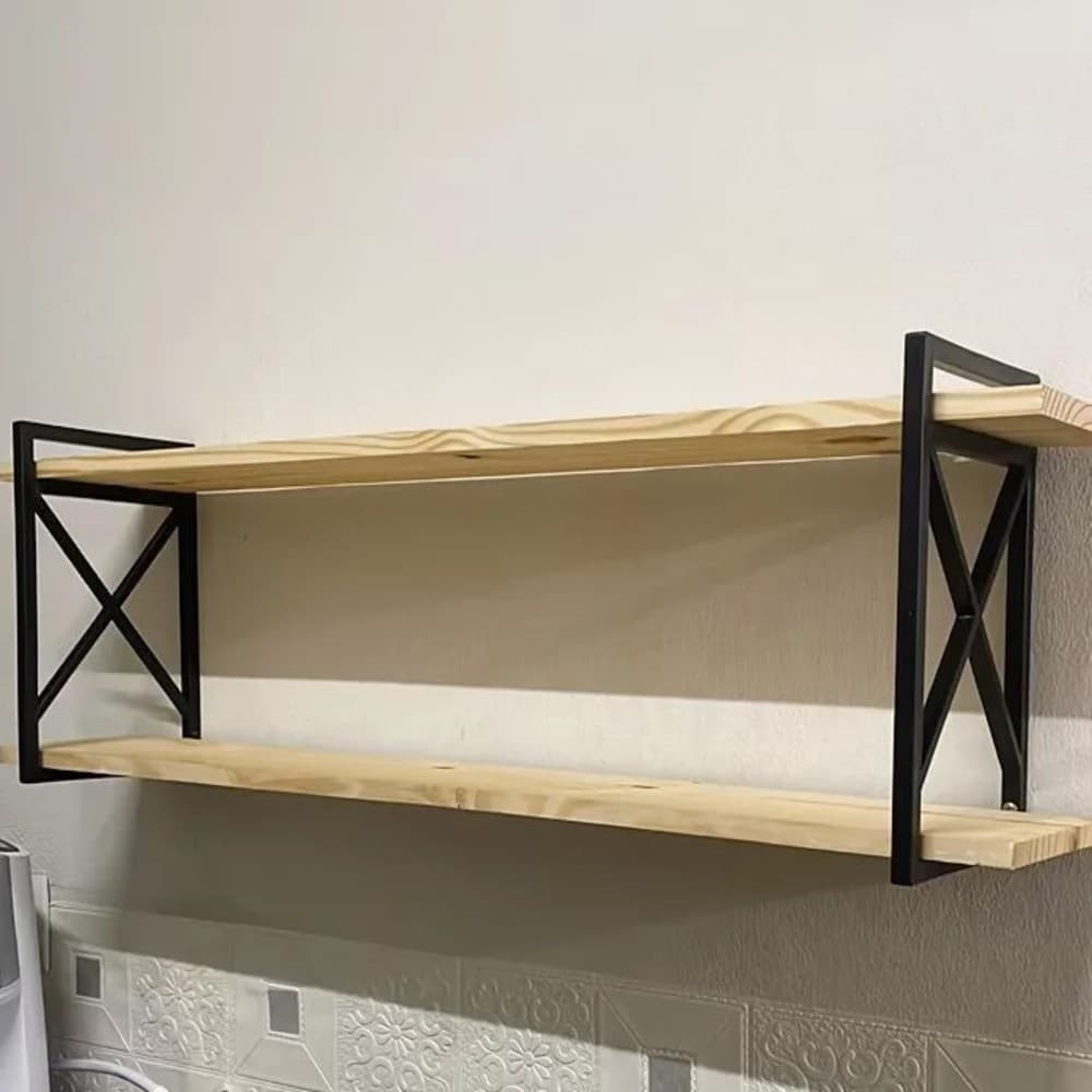 Prateleira Estilo Industrial 120x20