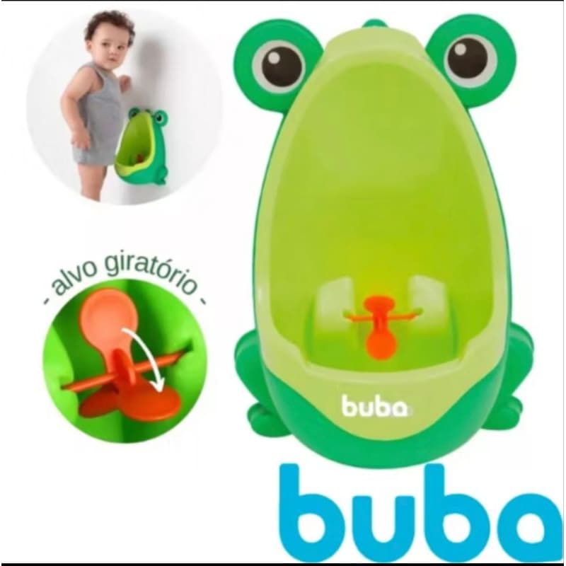 Mictório Infantil Sapinho Verde Buba