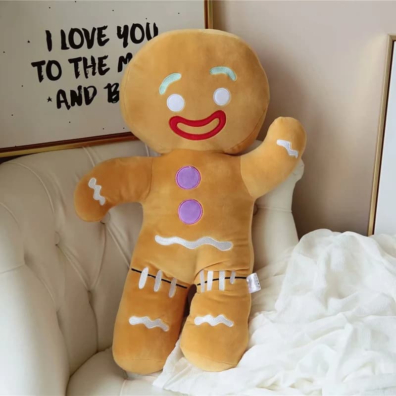 Pelúcia Forky Homem Biscoito do filme Shrek Boneco Colecionavel fãs da Disney para enfeite e decoração presente Sherek