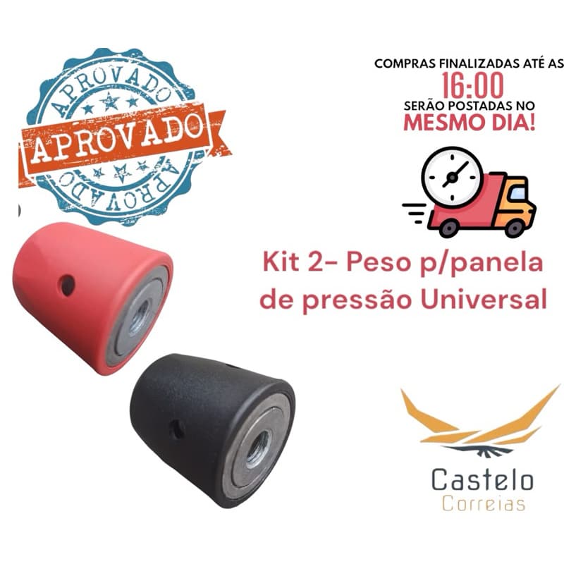 Kit 2 pesos - Universal para panela de pressão