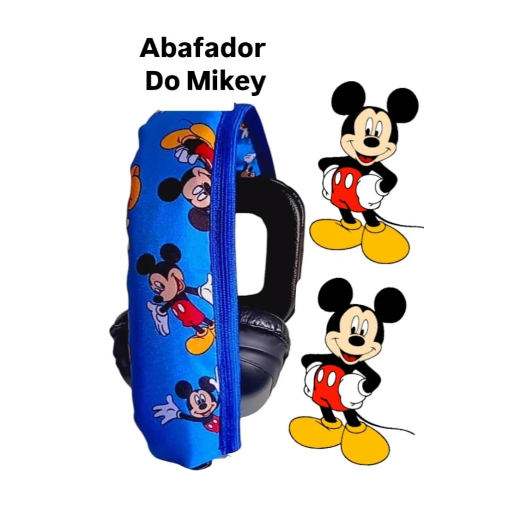 Abafador MIKEY, capinha costurada personalizada