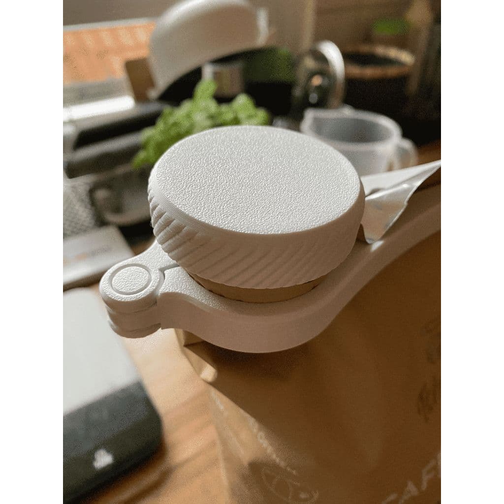 Prendedor Para Fechar Saco De Café Saco de Ração De 1kg Com Encaixe Longo E Pressão Firme Antiumidade