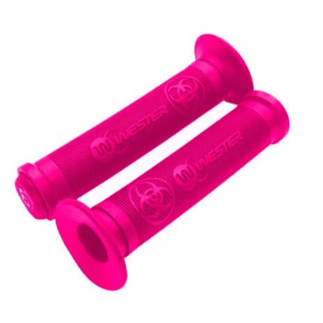 Manopla MTB PRO-W Rosa Com Ponteira 130MM
