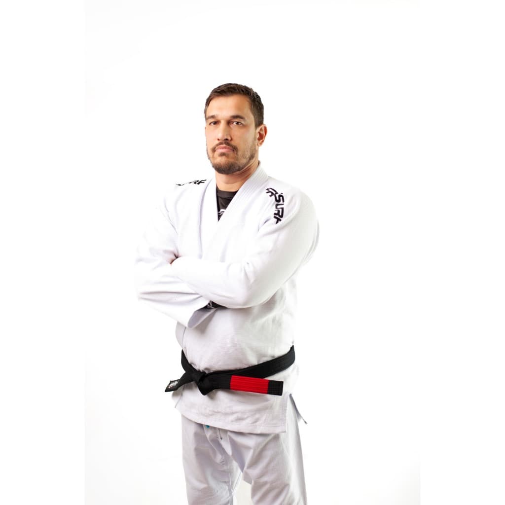 kimono Freesurf de Jiu Jitsu Adulto Kimono Trançado Grosso Branco  Envio Já!