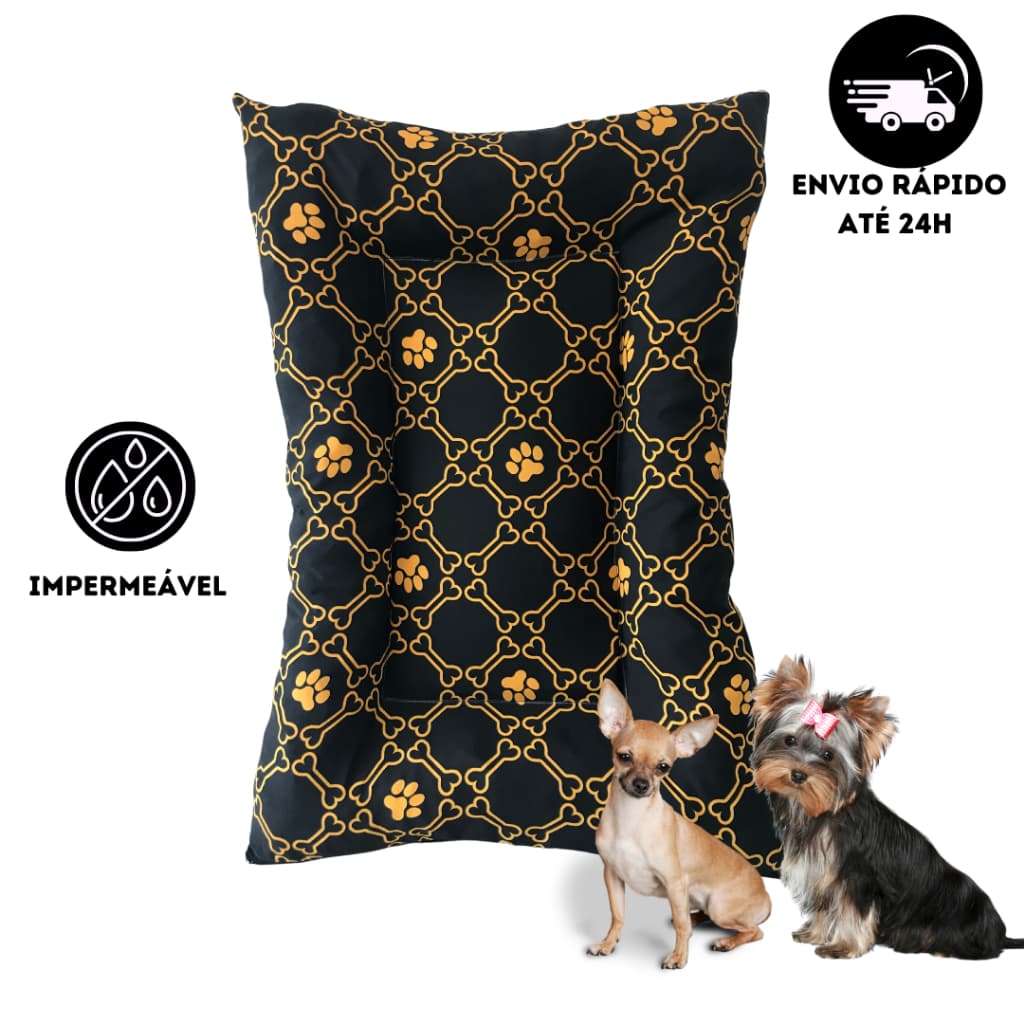 Cama Pet Colchonete para Cachorro e Gatos Promoção Com Zíper Colchonete Fundo Emborrachado