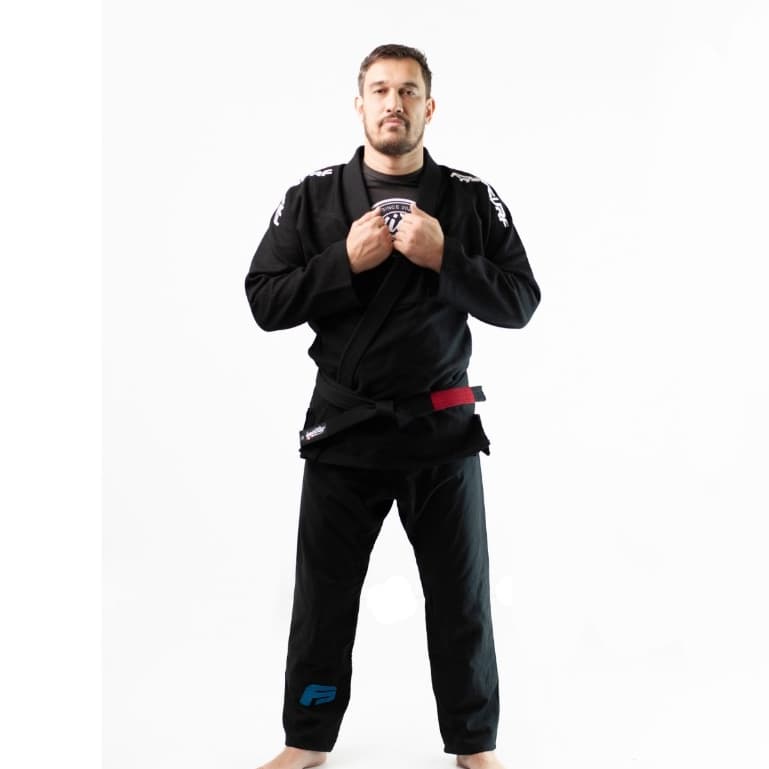 kimono Freesurf de Jiu Jitsu Adulto Kimono Trançado Grosso Preto  Envio Já!