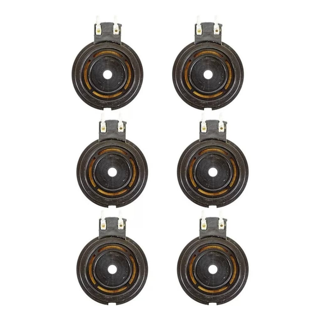 Kit 6 Reparo Tweteer TSR 200 Reforçado Parelelo 8 Ohms 120w