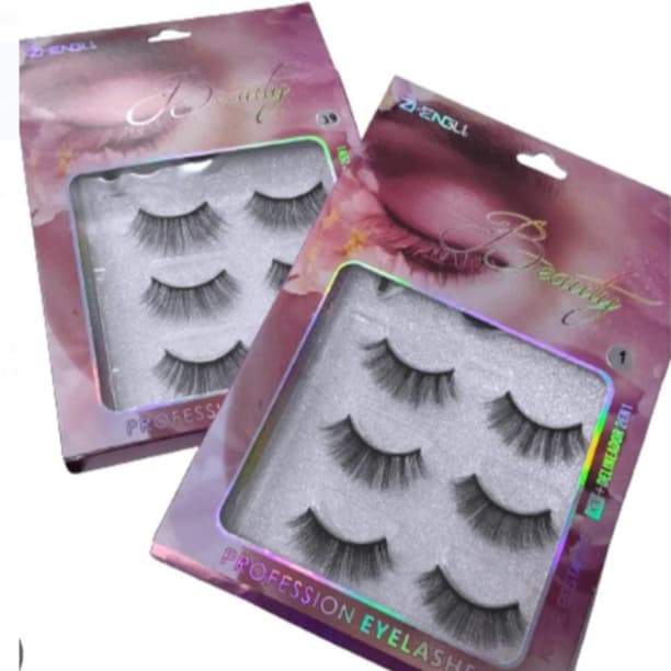 Kit Cílios Postiços Magnéticos + Delineador e Pinças - Beauty