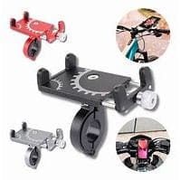 Suporte Celular Moto E Bike Gps Aluminio Motoboy Anti Queda