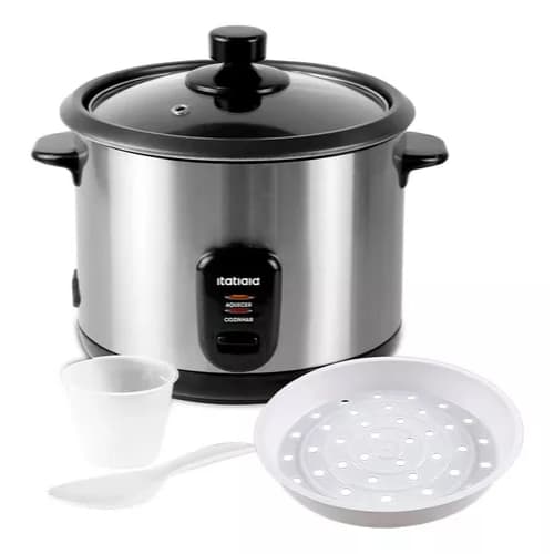 Panela de Arroz Elétrica Midi Itatiaia 127v 8 Xícaras Tampa de Vidro Promoção!