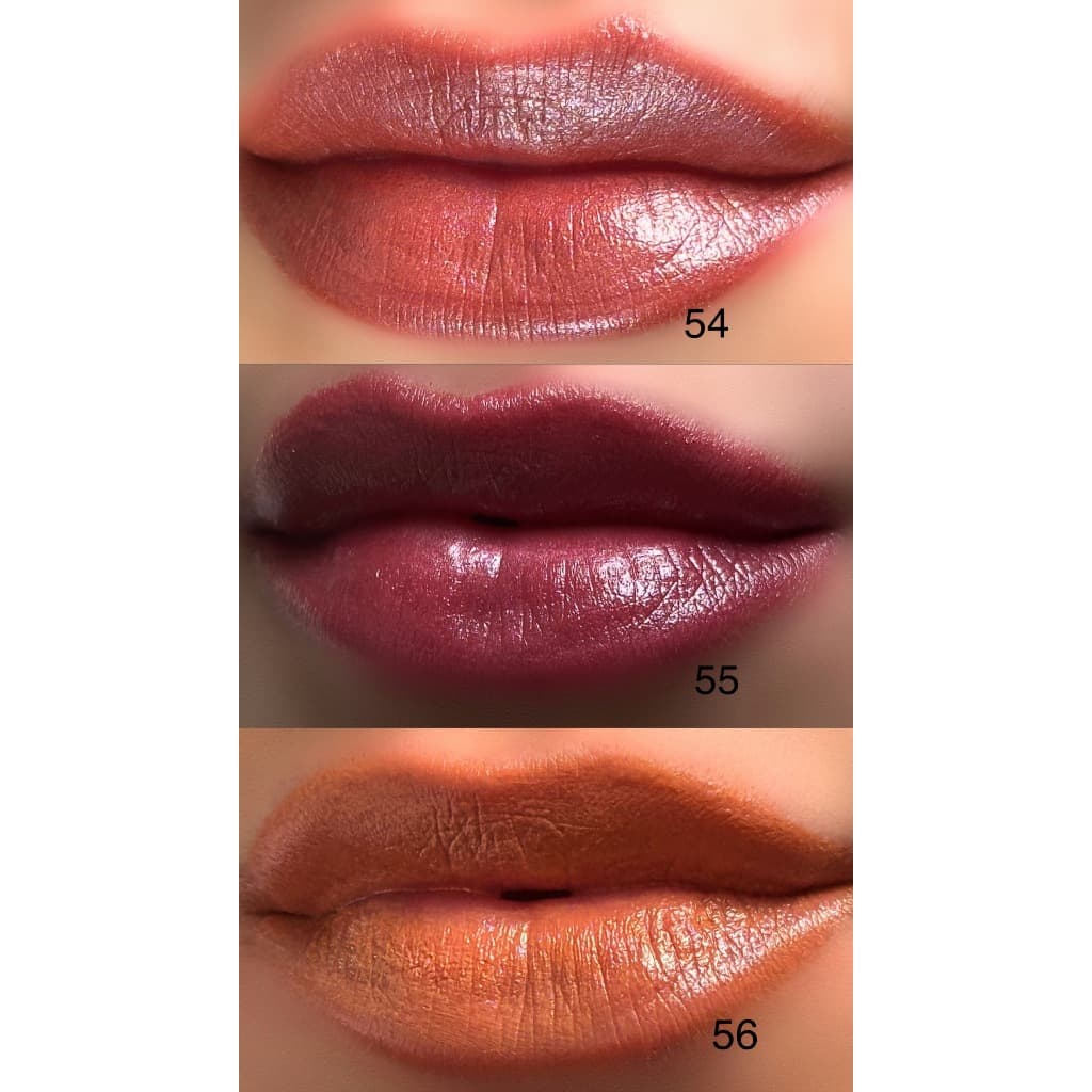 BATOM BALA, BATOM BASTÃO, BATOM CINTILANTE CIGANA COSMÉTICOS 54, 55, 56