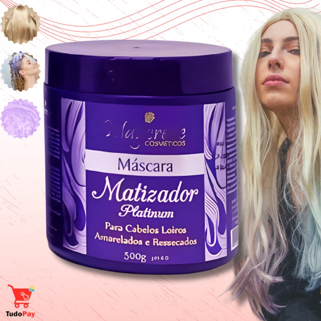 Mascara Matizadora Platinum Maycrene 500g
