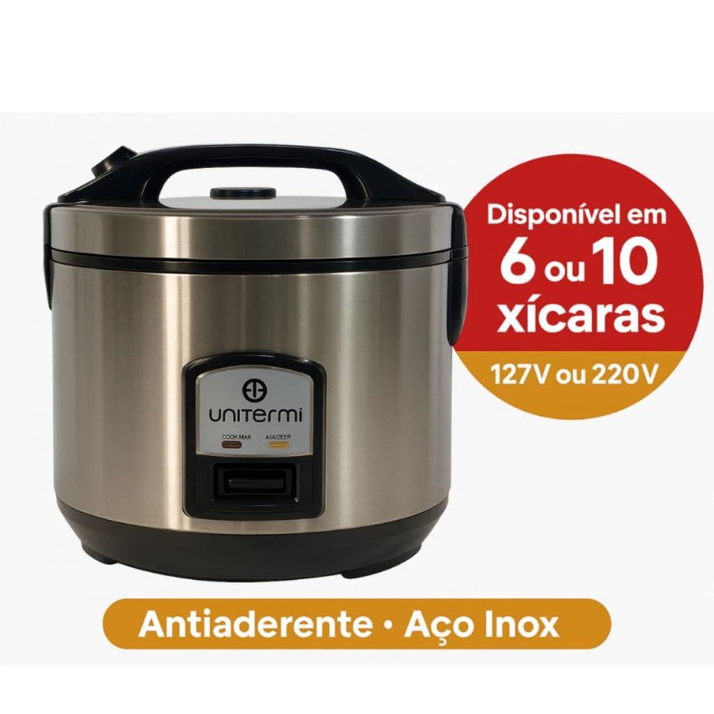 PANELA DE ARROZ, panela para cozinhar arroz, PANELA ELÉTRICA DE ARROZ, UNITERMI