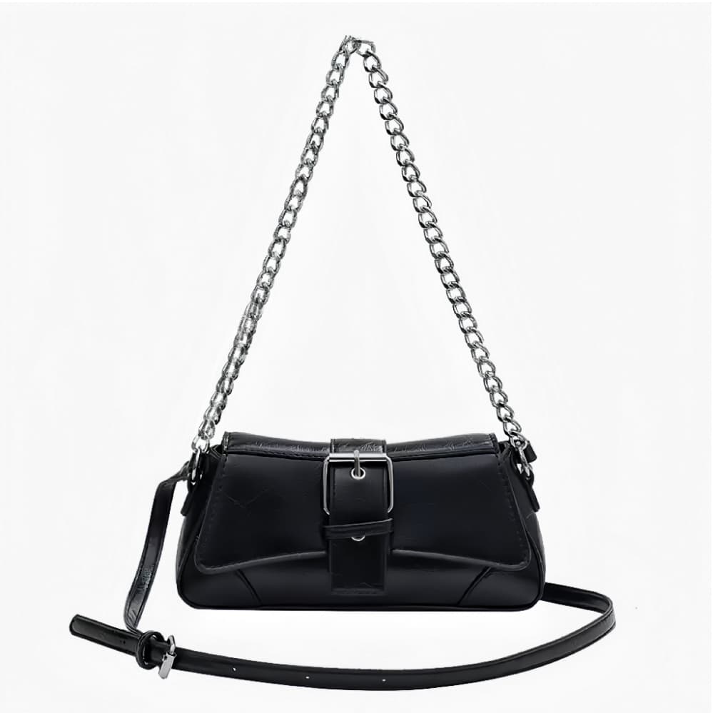 Bolsas femininas pequenas de ombro transversal. Elegante e estiloso duas alca