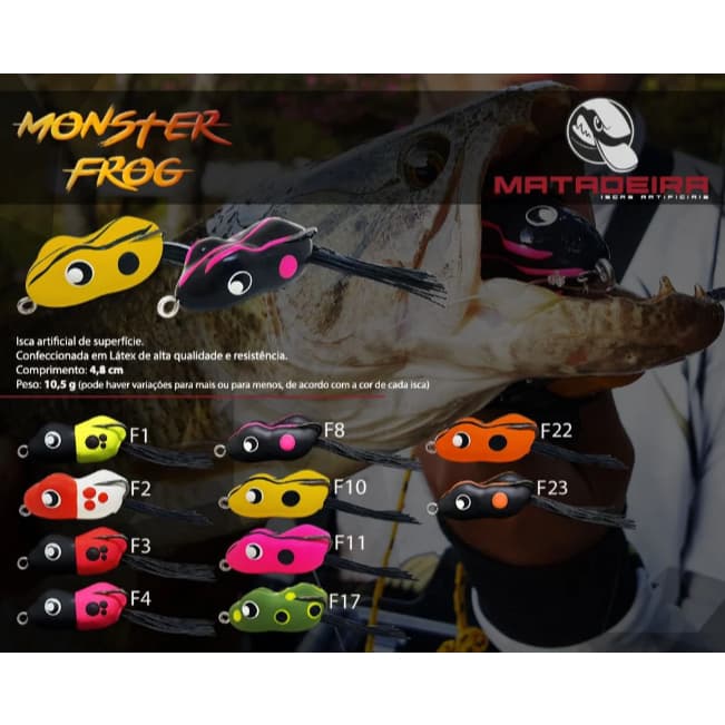 Monster Frog Matadeira 4,8cm 10,5g