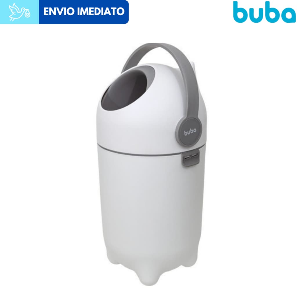 Lixeira Antiodor Para Fraldas Buba Lixo Magico Descarte Fraldas