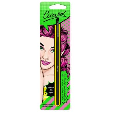 Pincel de Sombra Chanfrado Curvex 01