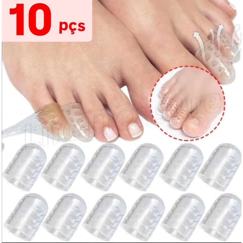 PROTETOR DE DEDO DE PE SILICONE, REPIRAVEL.AJUSTAVEL,ANTI CALOS,DEDEIRA DE SILICONE,ANEL,OANETE
