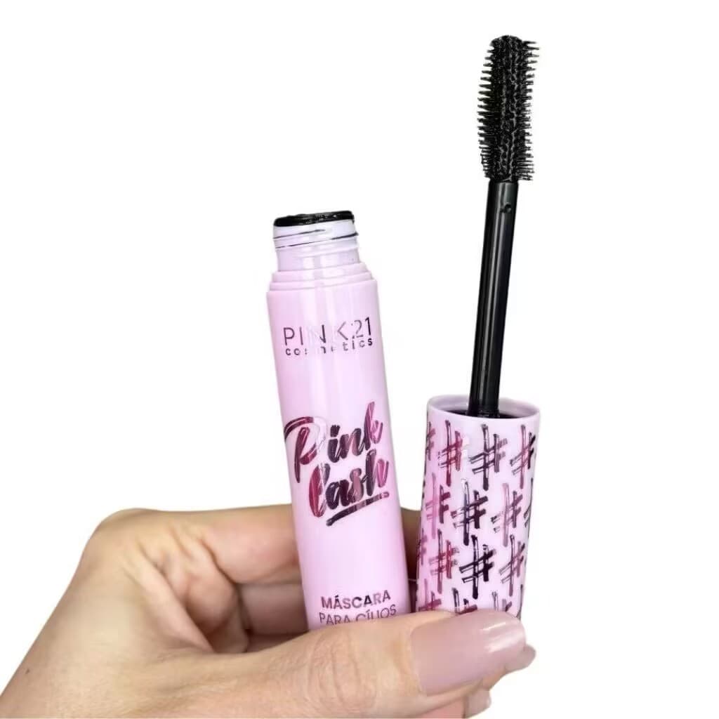 Pink Lash Máscara de Cílios com efeito boneca Rímel 8409 bocarosa baz