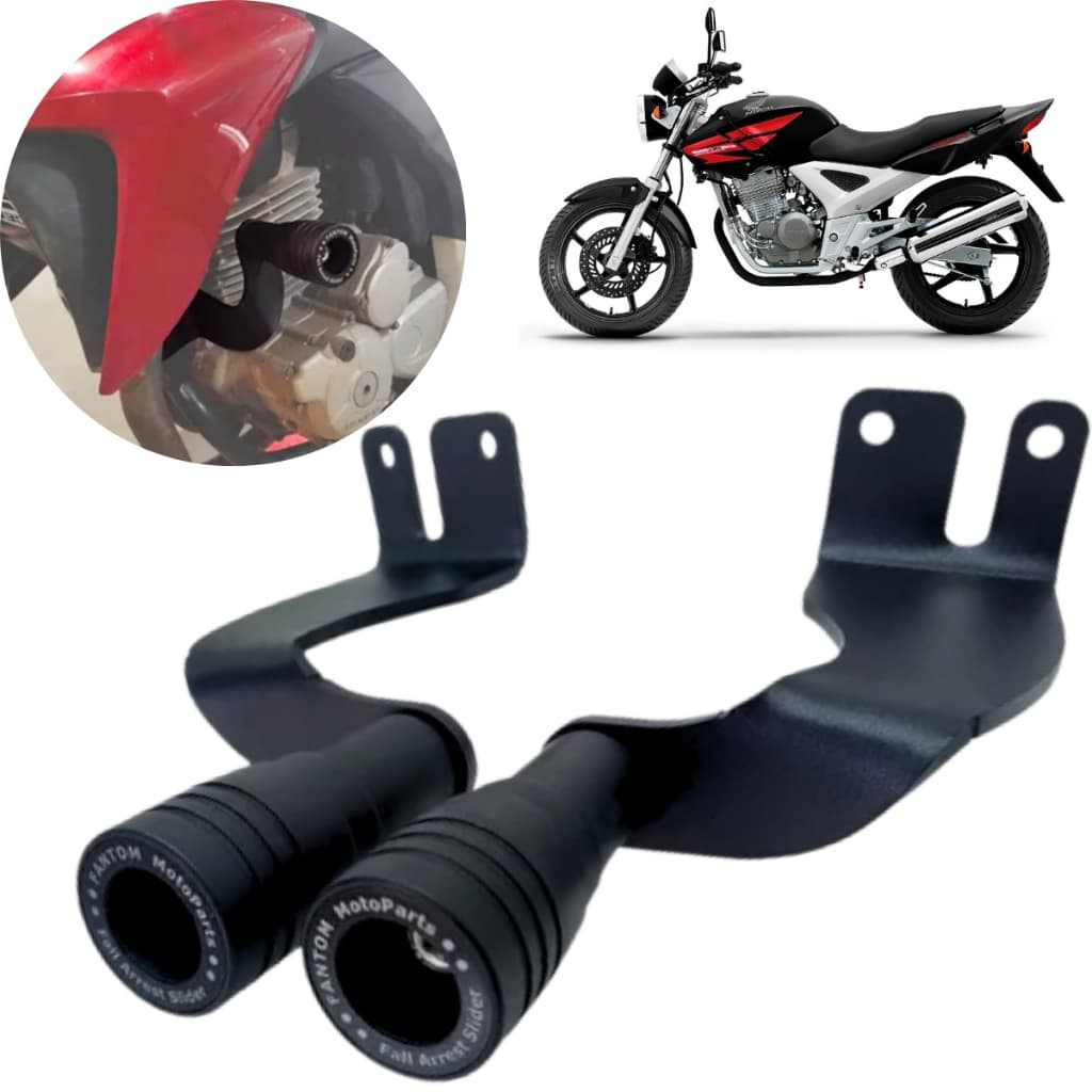 Slider Cbx 250 Twister Protetor Motor E Carenagem Honda 2001 A 2008