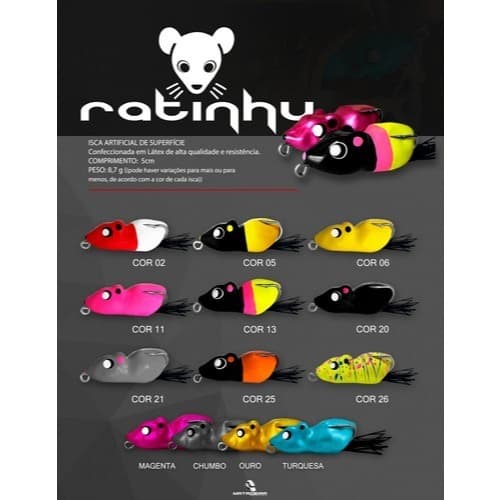 Ratinhu Frog Matadeira 5cm 8,7g