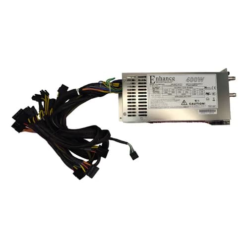 Fonte De Alimentação Redundante 2u 400w (400w+400w) Enhance para Servidores Rack 2u, 3u, 4u