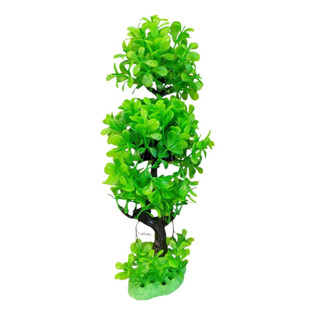 Planta Artificial Aquários Peixes Terrarios Reptil Terrestre