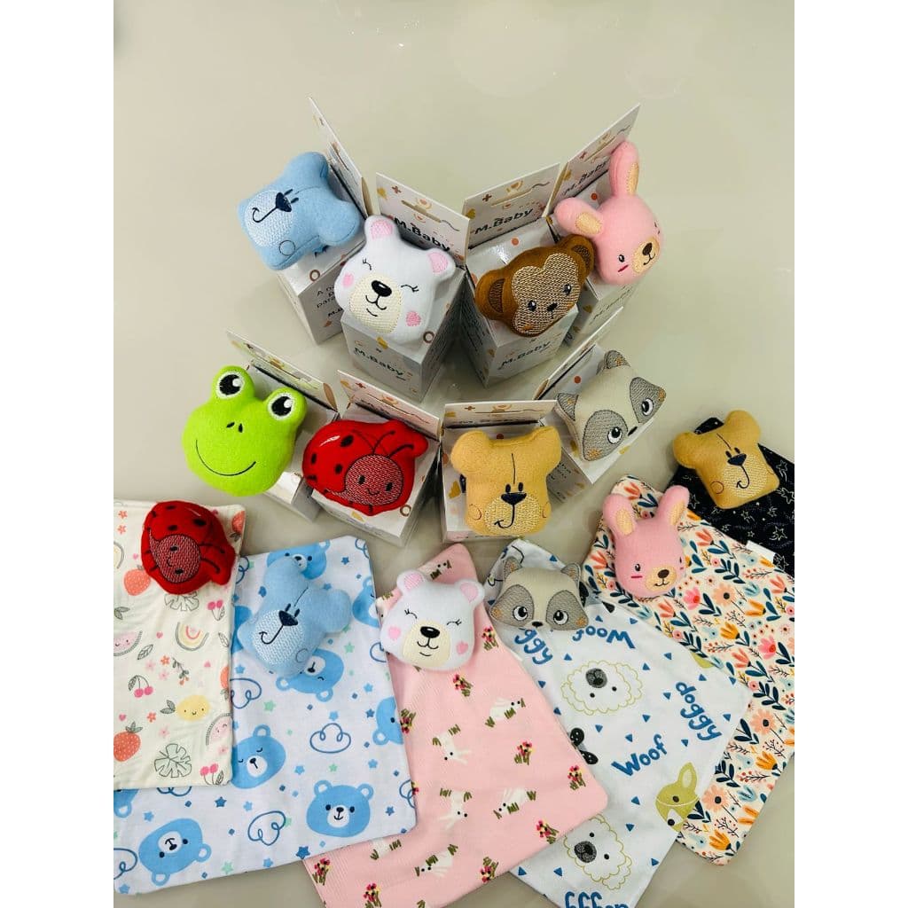 Naninha Para Bebê Dormir ATACADO 100% Algodão Malha Estampas Fofinhas Menino e Menina
