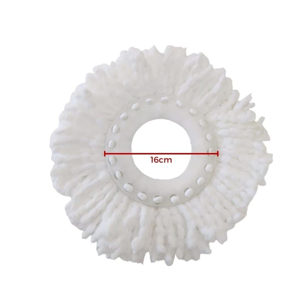 Refil para Balde Giratório Spin Mop 360 tamanho 16 cm