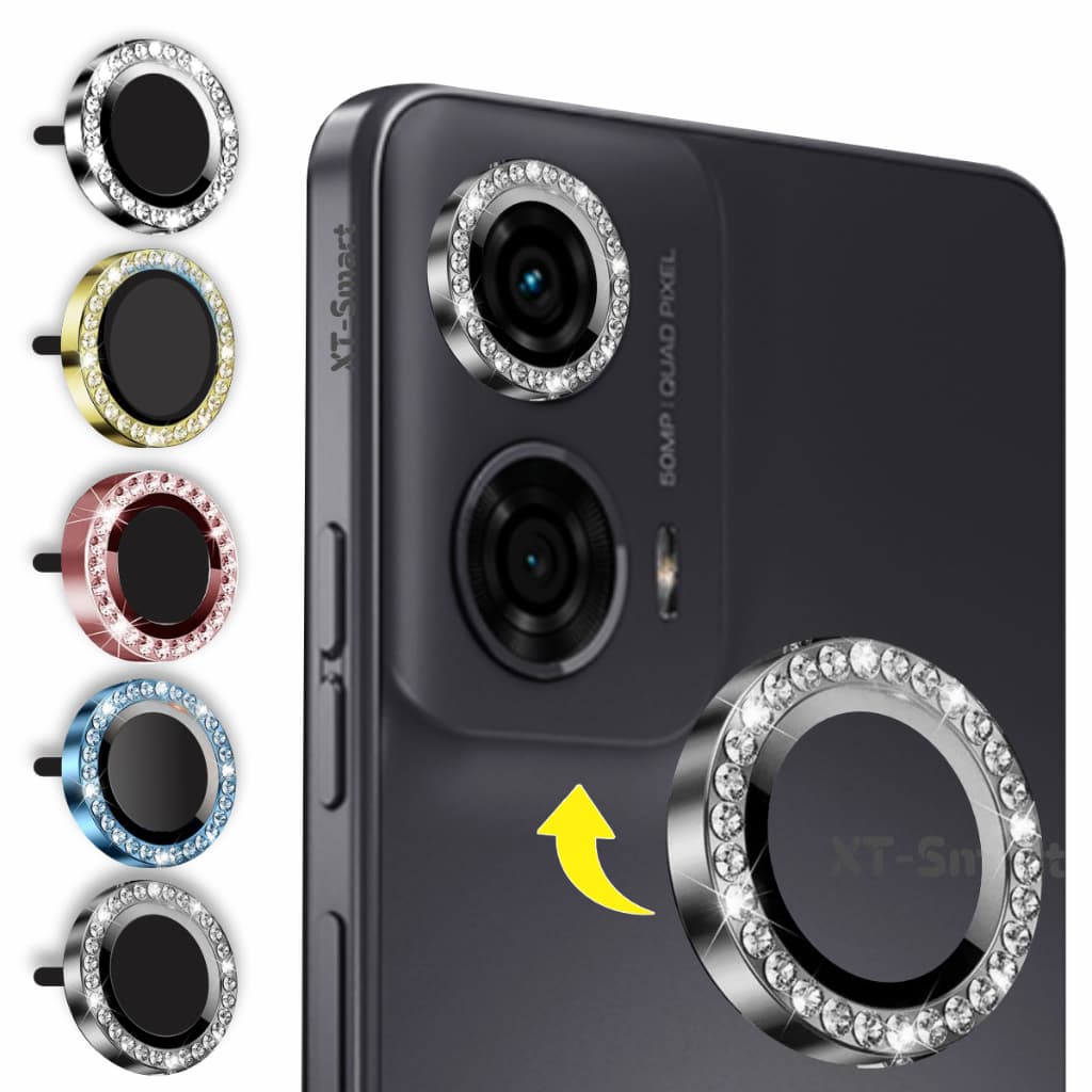 KIT Película Protetora da Câmera Para Motorola - Moto G04 - G24 - G34 - G35 - G55 - G75 - G84 - G85 - EDGE 50/FUSION