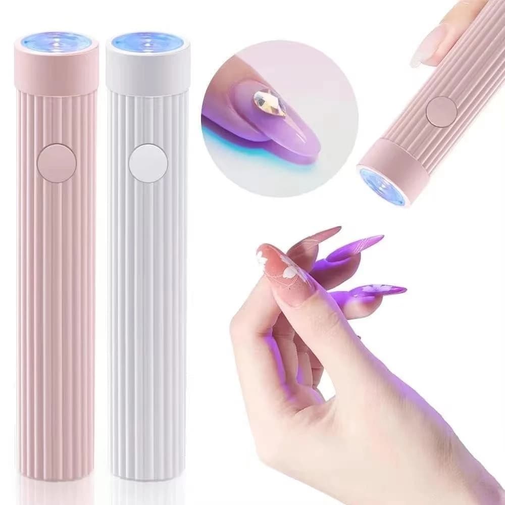 Lanterna Led Uv Cabine Portátil Para Unha Seca Unha Gel Uv Cabine Forninho Sun Mini Estufa 6w Led/UV
