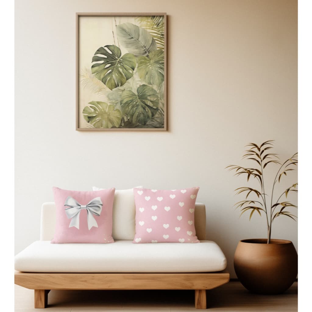 Capas de Almofada Decorativa 45x45 Microfibra - Macia para Cama e Sofá