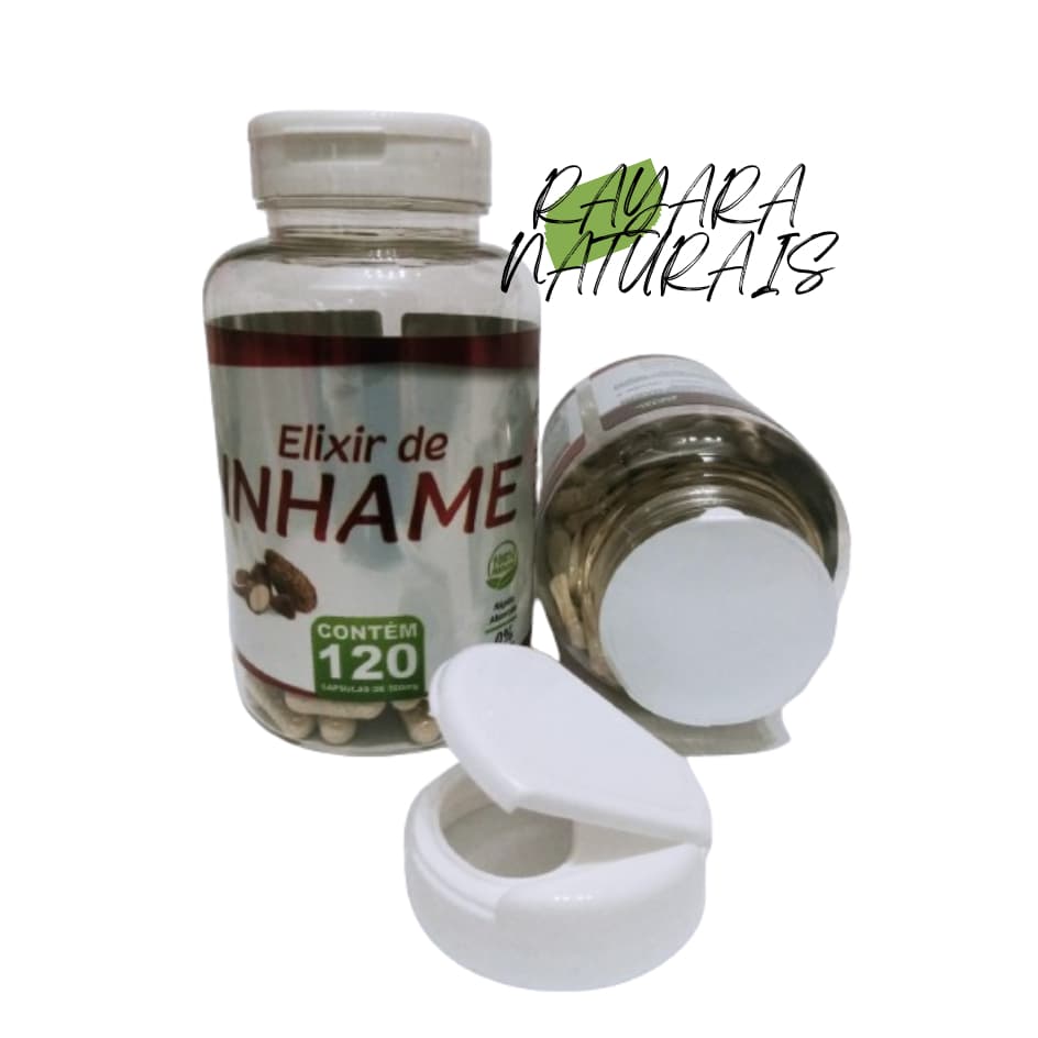 Elixir de Inhame 120 Cápsulas 500 mg